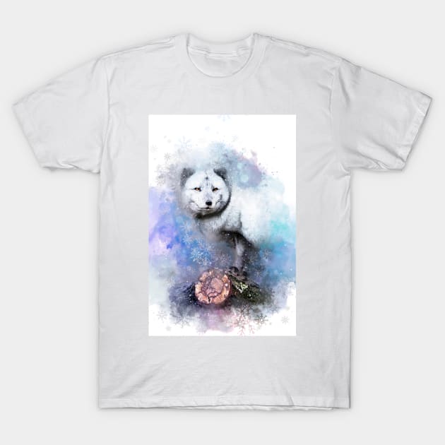 Arctic Fox T-Shirt by ElviraDraat